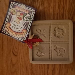 Brown Bag Cookie Art Christmas Cut- Apart Mold